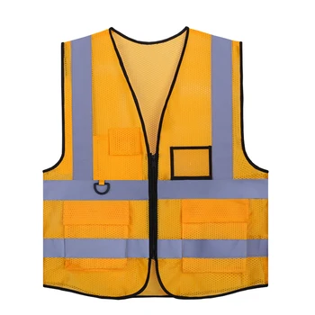 Orange and Green Reflector Jacket Safety Vests Reflective Clothes