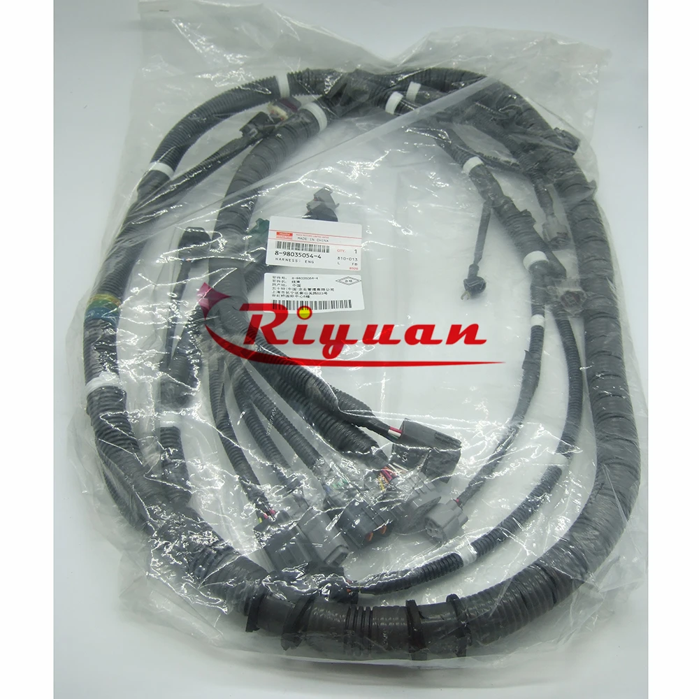 Excavator Spare Parts Wring Harness 8-98035054-5 898030-0545