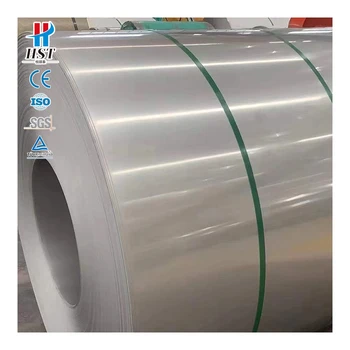 OEM Customized Stainless Steel Strip 0.5mm Thickness 304 201 430 410 2B  PVC Film Cold Rolled Stainless Steel Coil