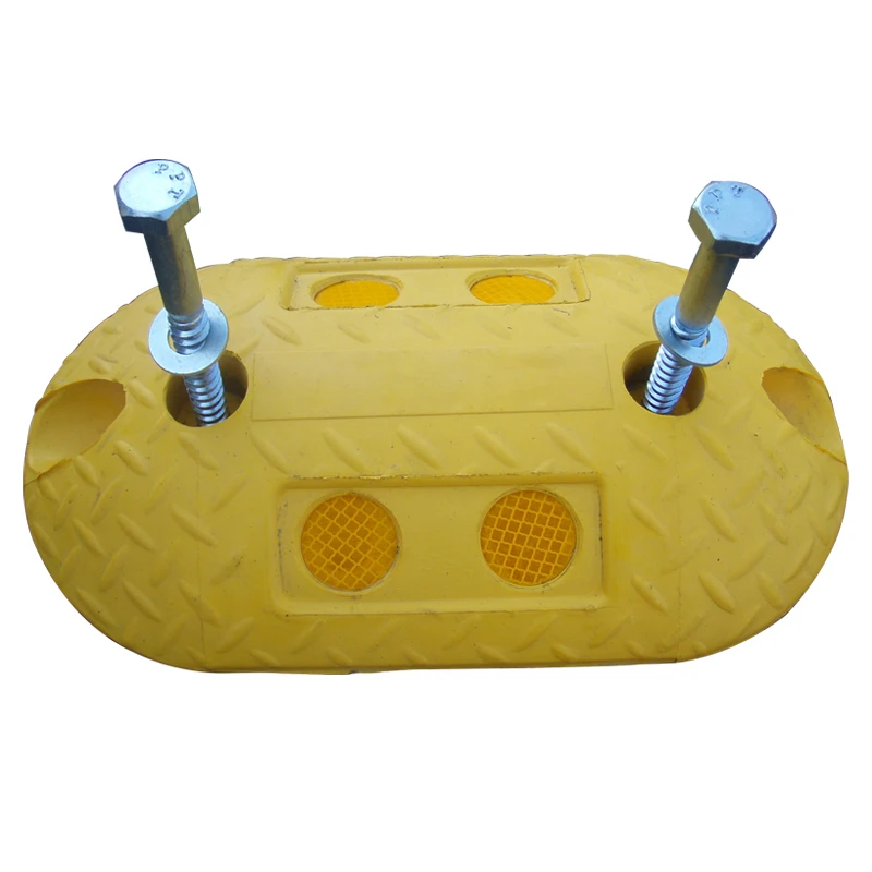 Australian Standard Rubber Speed Hump Rumble Bar Road Divider for Traffic Management Speed Bumps