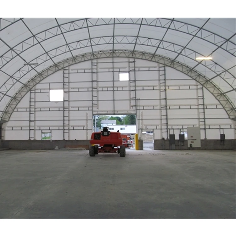 80'Wx80'L clearspan house barns and stables truss shelter