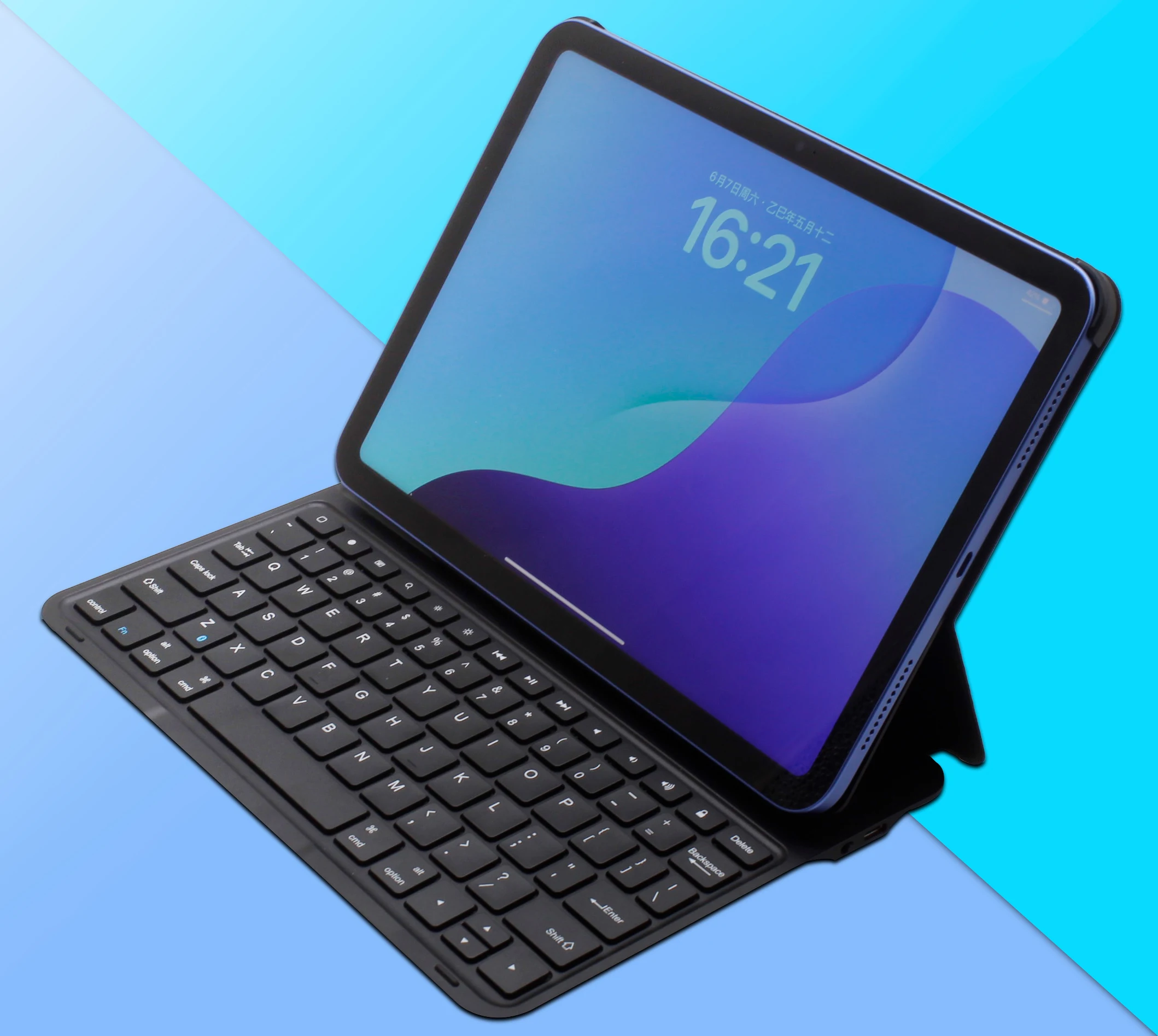 Funda de Teclado Desmontable Integrada con Carga Inalámbrica a un Precio Mayorista para iPad Pro 11 M2 de Laudtec