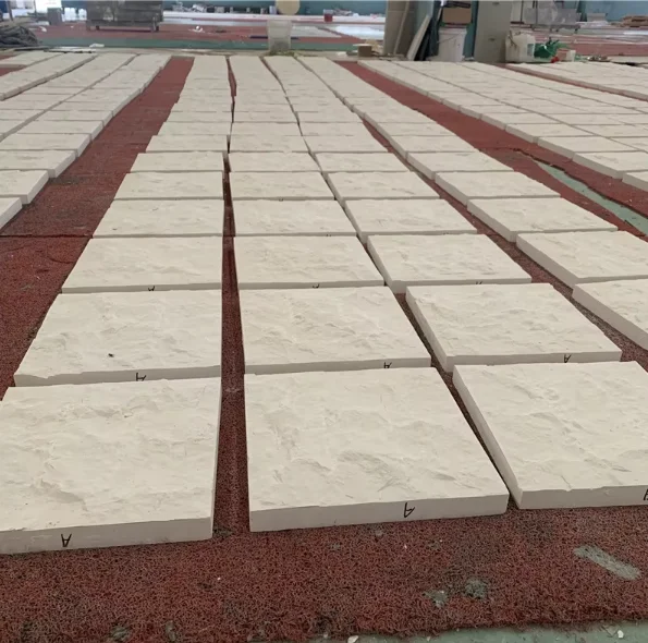 product modern style beige limestone exterior cladding tiles for villa honed surface finish for outdoor project wall stone decoration-4