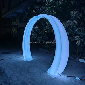 Arch Garden LED Lamp with Waterproof IP65 Electric Lights Outdoor Wedding Party Decor Plastic Body Product Type Garden Lights