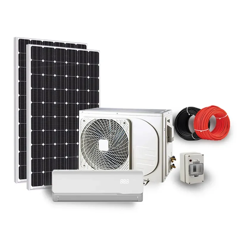 Hybrid Solar Mini-Split AC/DC 24000 BTU, Plug-n-cool