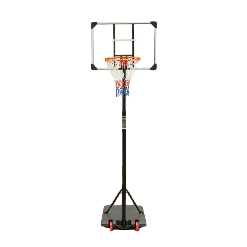 Sport Portable Basketball Hoop System Stand Adjustable Height Youth Adults Indoor Outdoor Basketball Goal Game Play Set