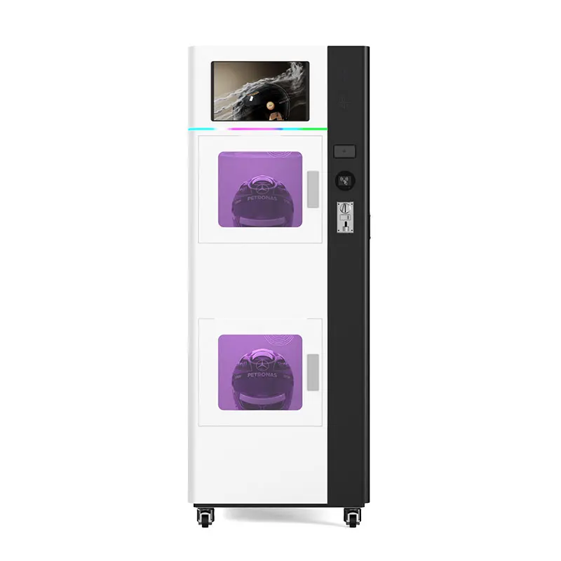 Dual Compartment Helmet Cleaning Machine Dry Wash Deodorant