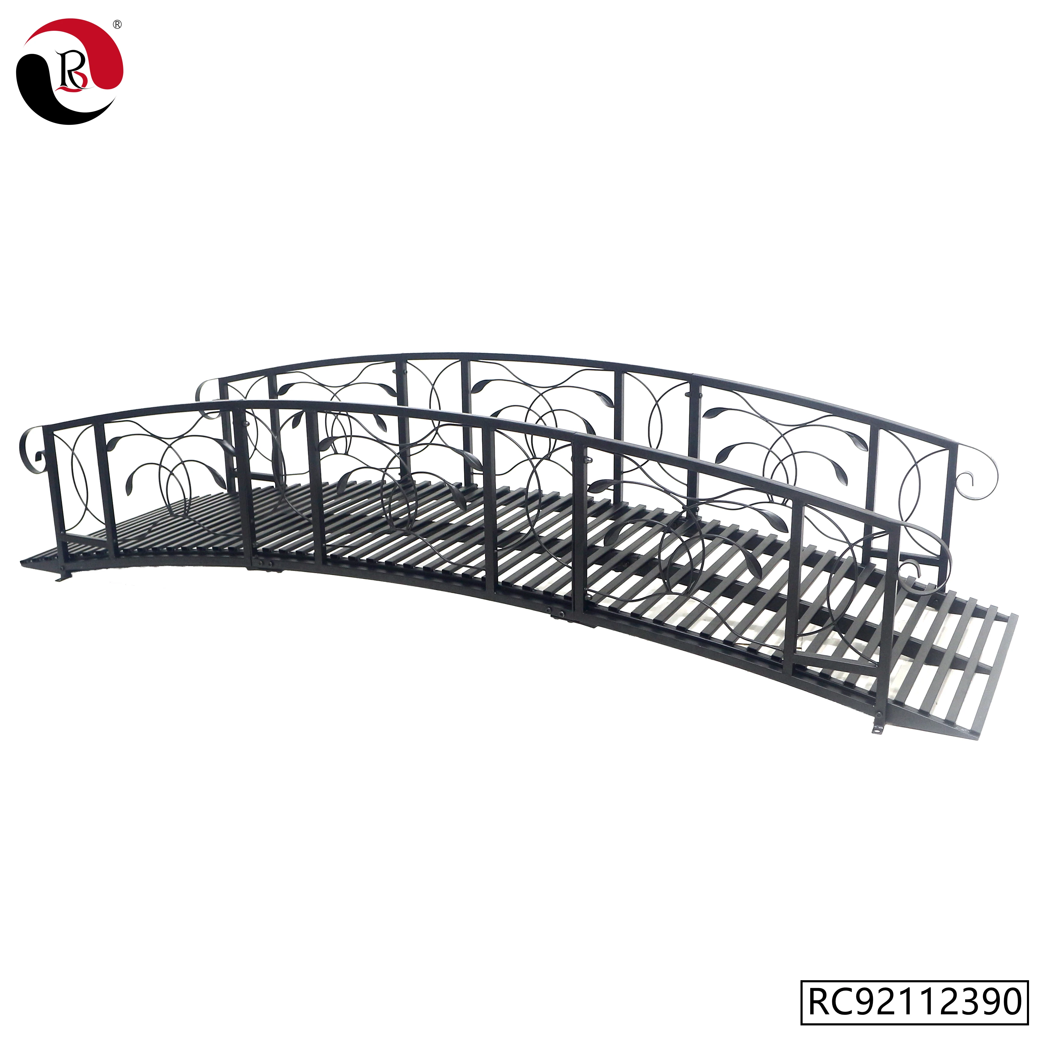Factory Metal Garden Bridge Courtyard Iron Art Furniture Backyard