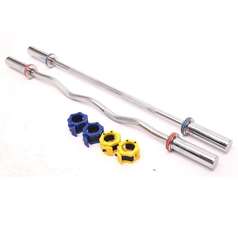 Pair Of 2 Inch Barbell Clamps Gym Accessories Quick Release Standard