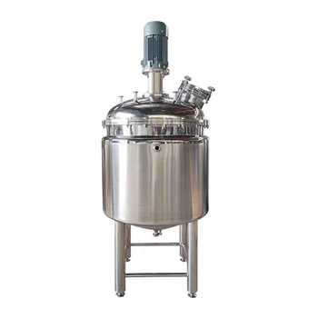 100-5000L cosmetic liquid mixing homogenizer perfume mixing tank with agitator