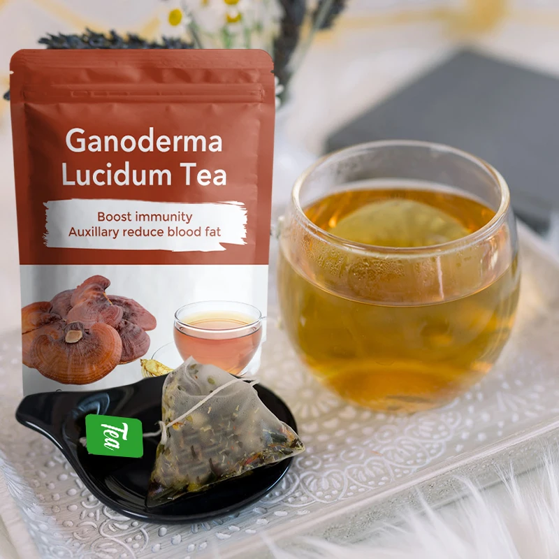 Private Label Boosting Immuniteit Reishi Mushroom Blend Gember Kruidenganod