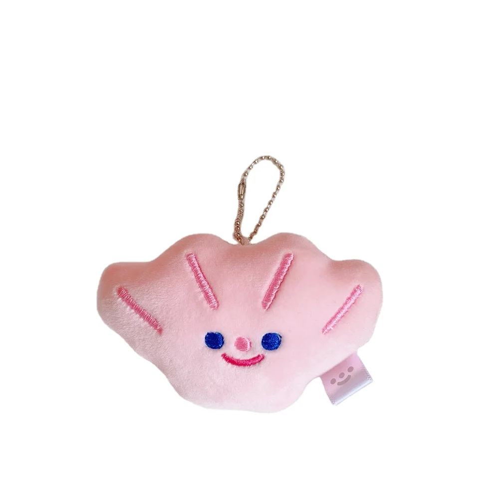Mini Plush Bunny Keychain Rabbit Keychain Plush Stress Relief Toy Cartoon Backpack Clip Plush Toy