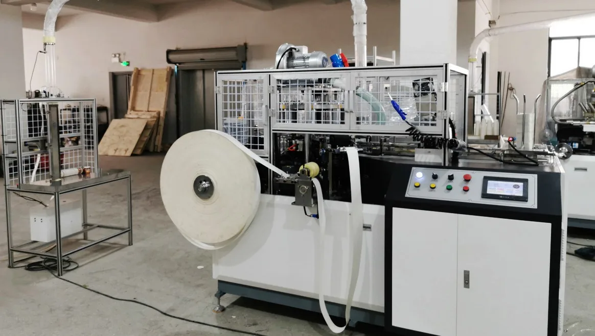 Fully Automatic 4/7/8/12/16 Oz Paper Coffee Cup Machine Disposable Paper Cup Making Machine