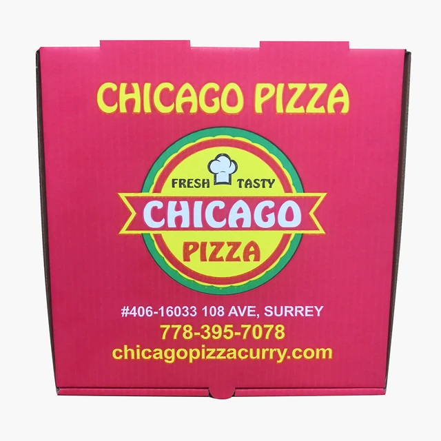 Red Hot sales pizza boxes recyclable pizza boxes cheap pizza boxes 12 inch with custom logo