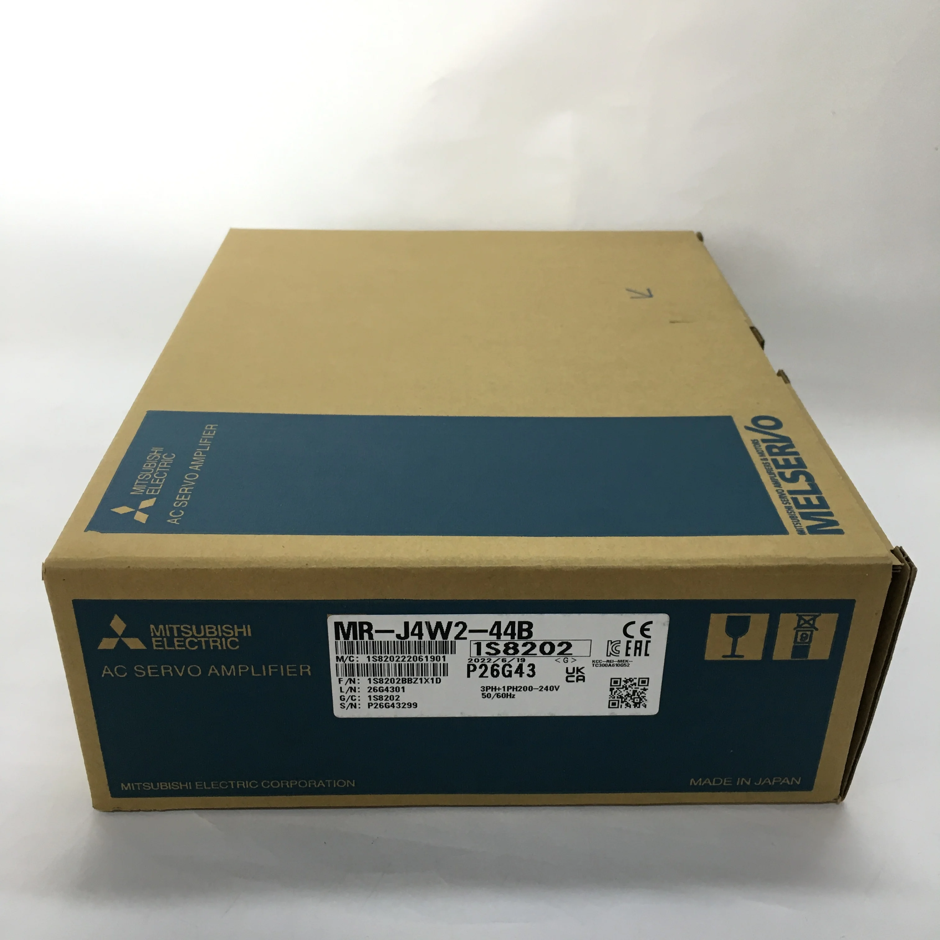 Mitsubishi AC Servo Amplifier MR-J4W2-44B Mitsubishi AC Servo Amplifier MR-J4W2-44B