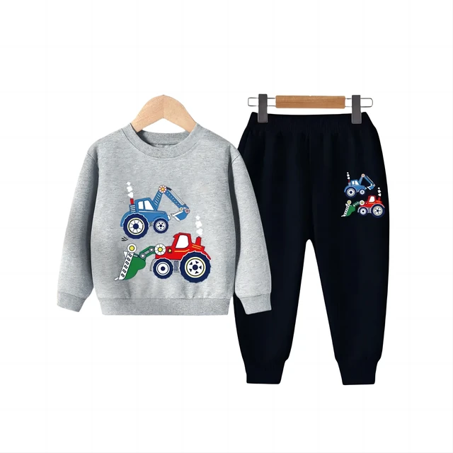 Custom Made Outdoor Wholesale toddler jogger sets Baby Clothes boys clothing Tracksuits Sweatsuit Set