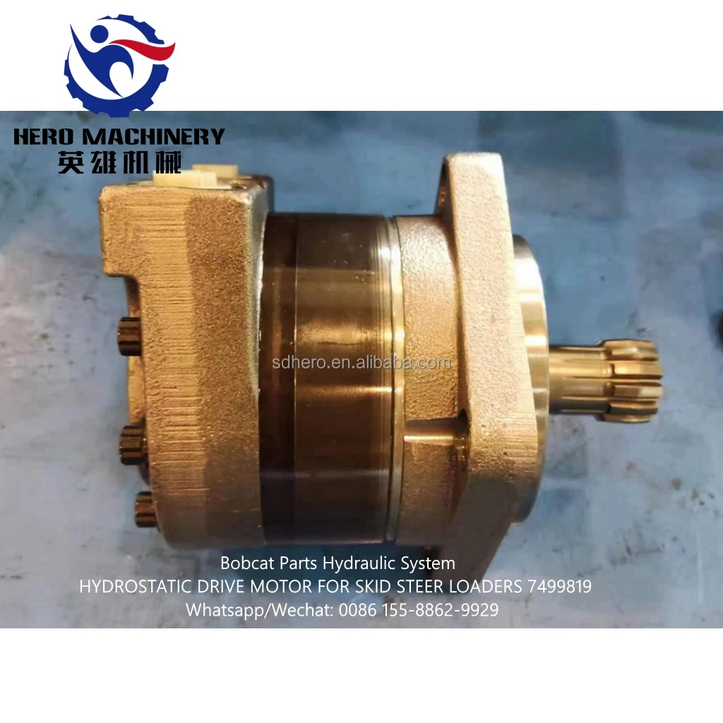 Genuine Bobcat Parts Hydraulic System Hydrostatic Drive Motor For Skid ...