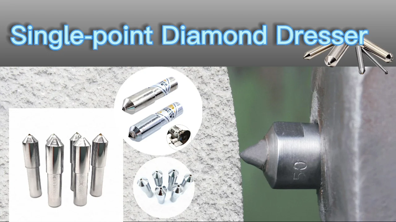 Diamond Dressing Singlepoint Diamond Dresser For Bearing And Gear