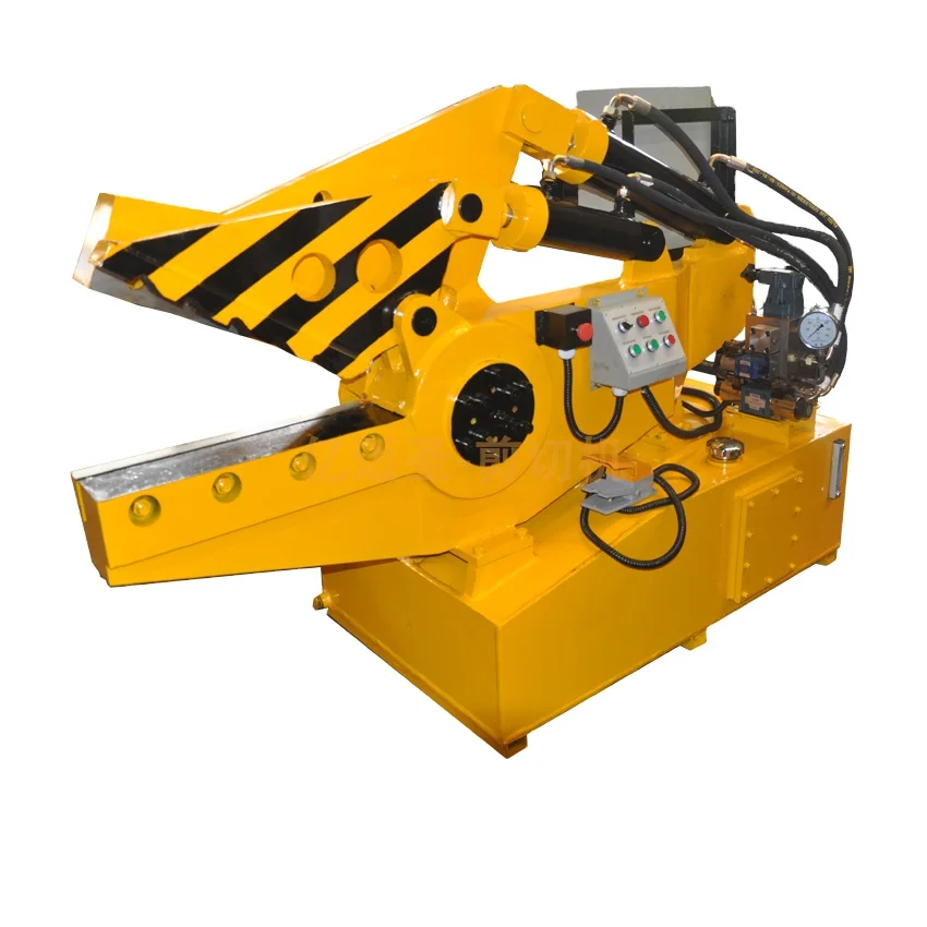 Manual Alligator Shear Scrap Metal Shears Hydraulic Gantry Metal Shear