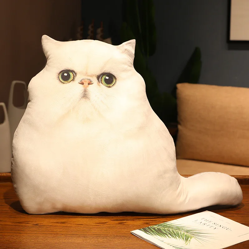 Almohada Cojin Gato Gato Almohada Animales De Peluche Simulación