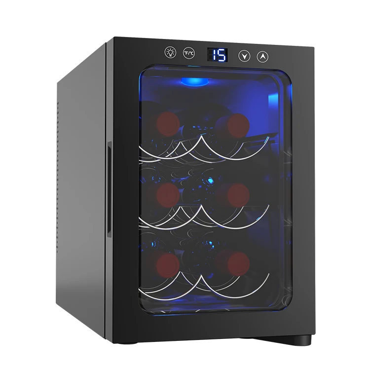 Electronic Insulated Wine Cooler Refrigerator Chiller Luxury