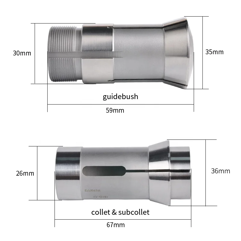 CITIZEN L20 CNC旋盤用タングステンコレットチャック高精度カー