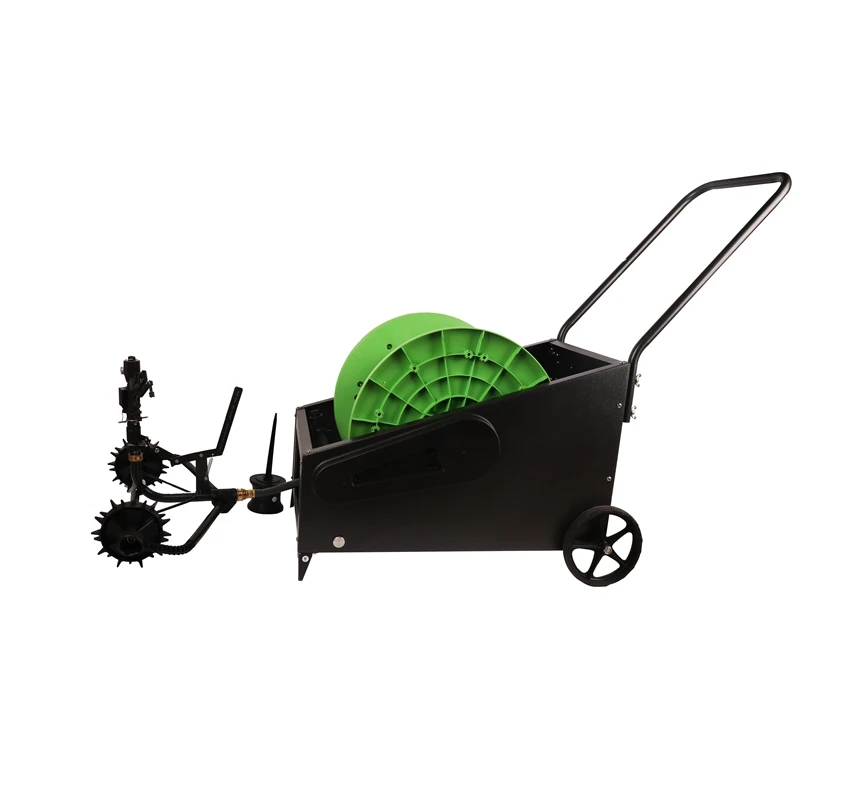 40M Continuously Variable Transmission Automatic Water Hose Reel Cart Traveling Sprinkler Garden Sprinkler Irrigation  System