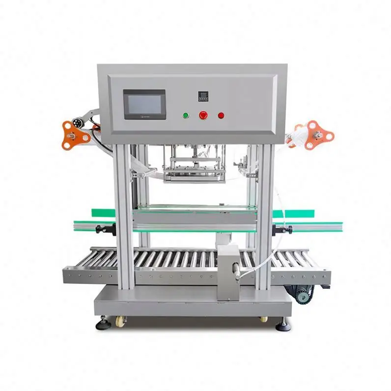 TEBAK Coating, Paint, Plastic, Chemical Barrel Sealing Machine PP/PE Barrel 20L Fully Automatic Large-diameter Sealing Machine