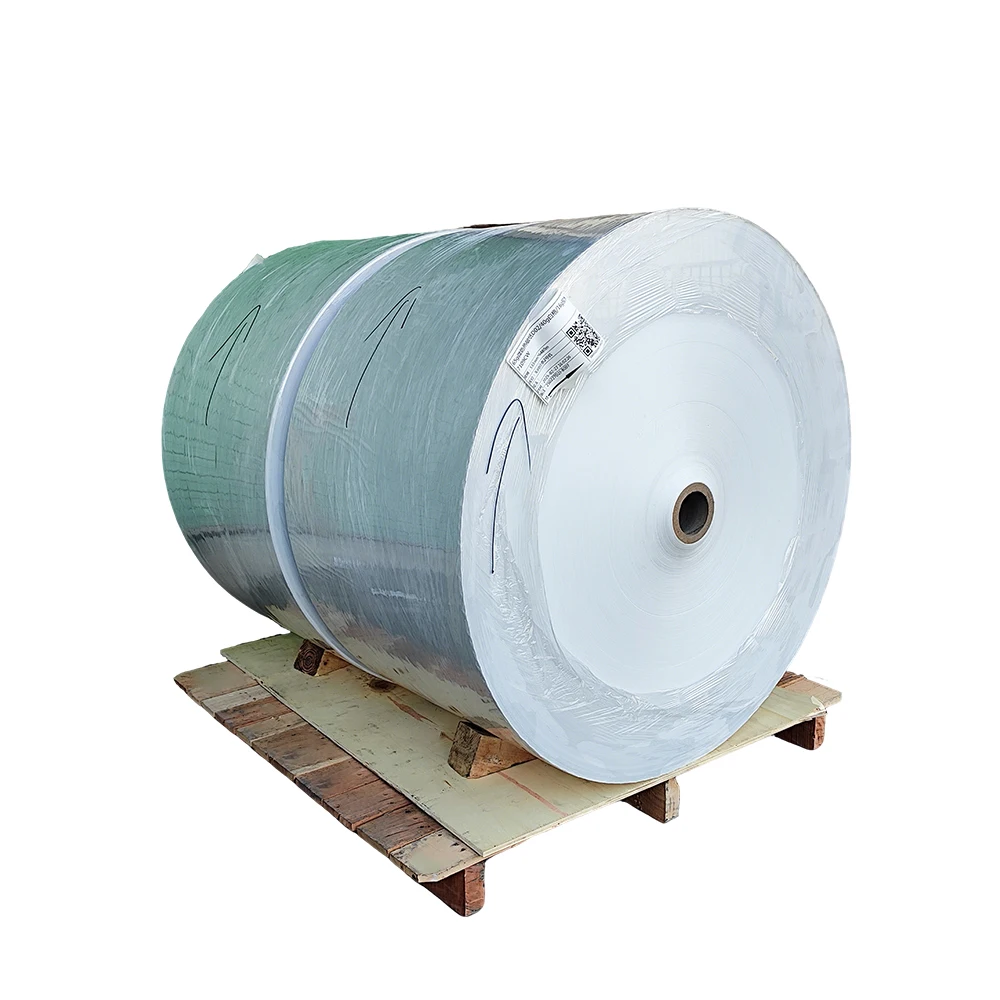 Jumbo Roll Self-Adhesive Thermal Paper Sticker Raw Material Shipping Labels for Promotion Use