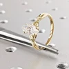 Gold Horseeye ring