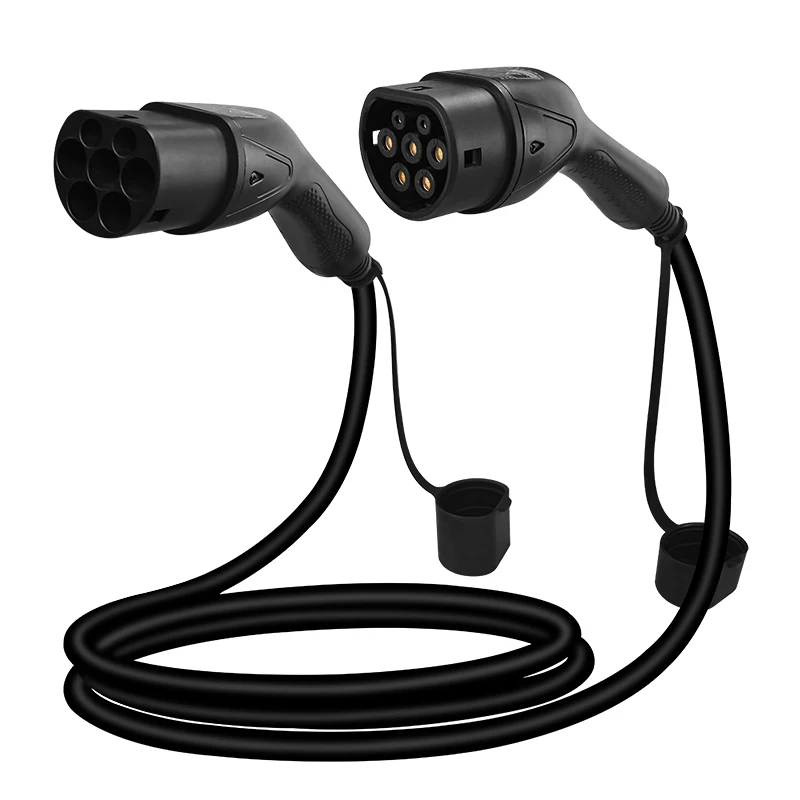 32A 1 Phase Mode Level 3 Electric Ev Charging Cable Car Type 2 to Type 2 EV Charging Cable