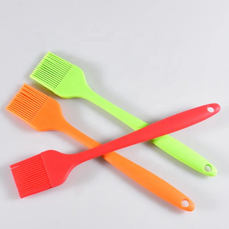 diy baking tools one-piece large silicone brush barbecue