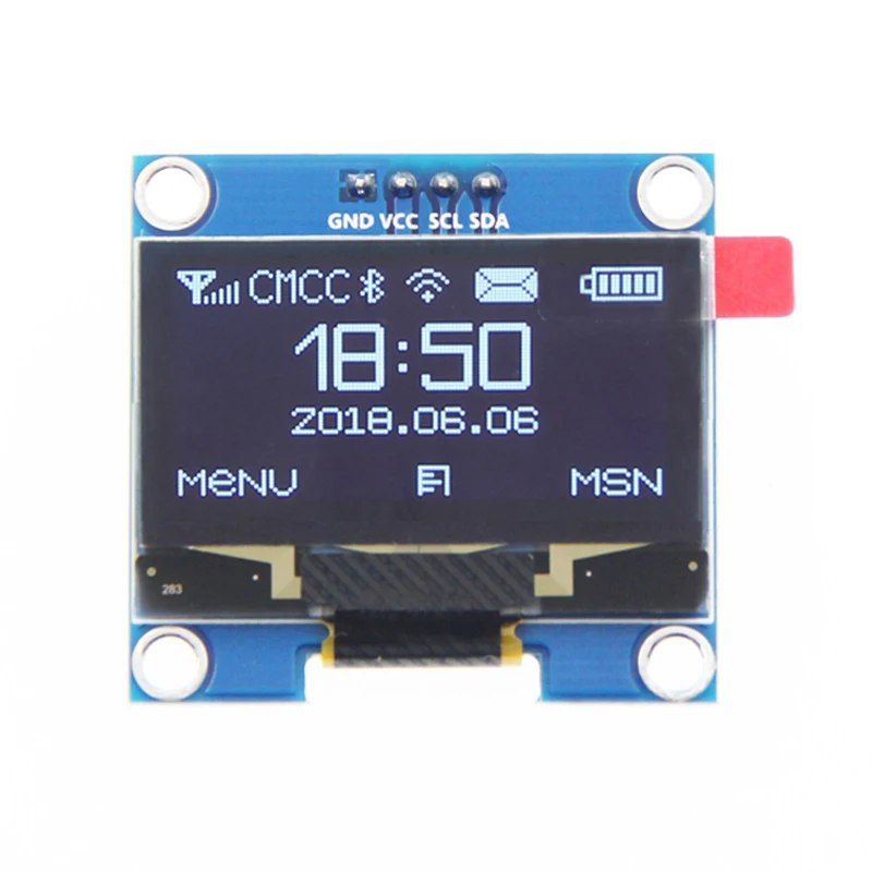 DollaTek 2st 1.3 inch 7P SPI 128x64 SSH1106 OLED LCD-scherm LCD-module