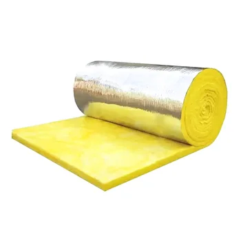 Newest hot sale high density roof greenhouse insulation cotton special sound insulation roll felt glass cotton roll felt