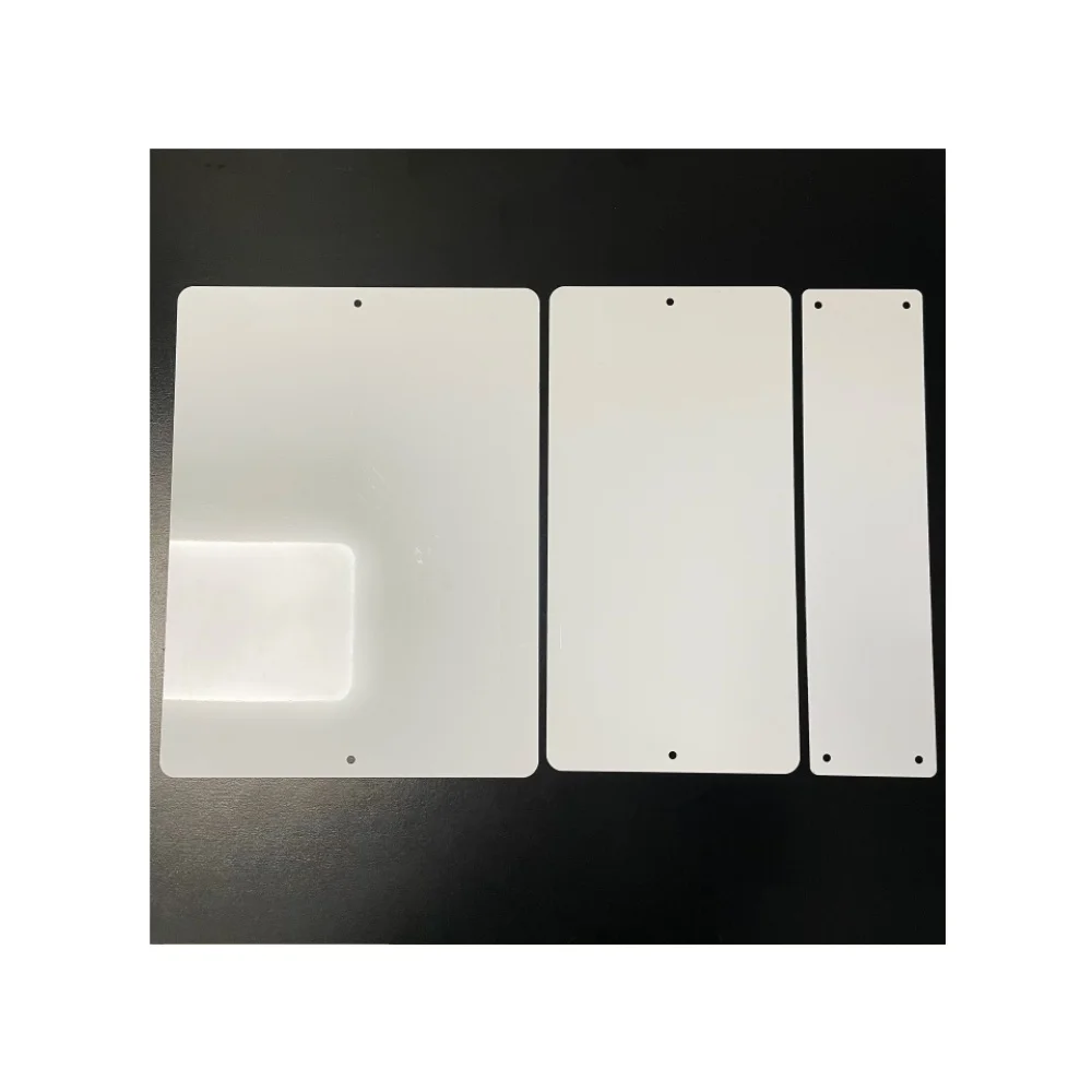 2026 Dalijia High Definition Sublimation Aluminium Sheet for Photo Gloss White Round Circle 6" 8" 10" Blanks Manufacturer Prices