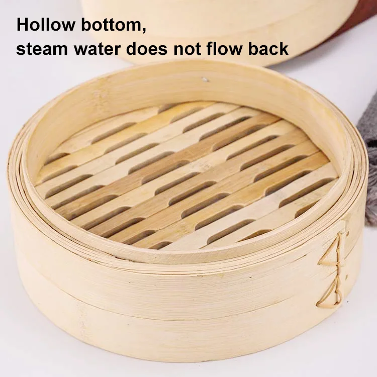 Dim Sum Mini Bamboo Steamer 3oz Dia:2.8in H:1.9in 10 Pcs Per Pack - Buy ...