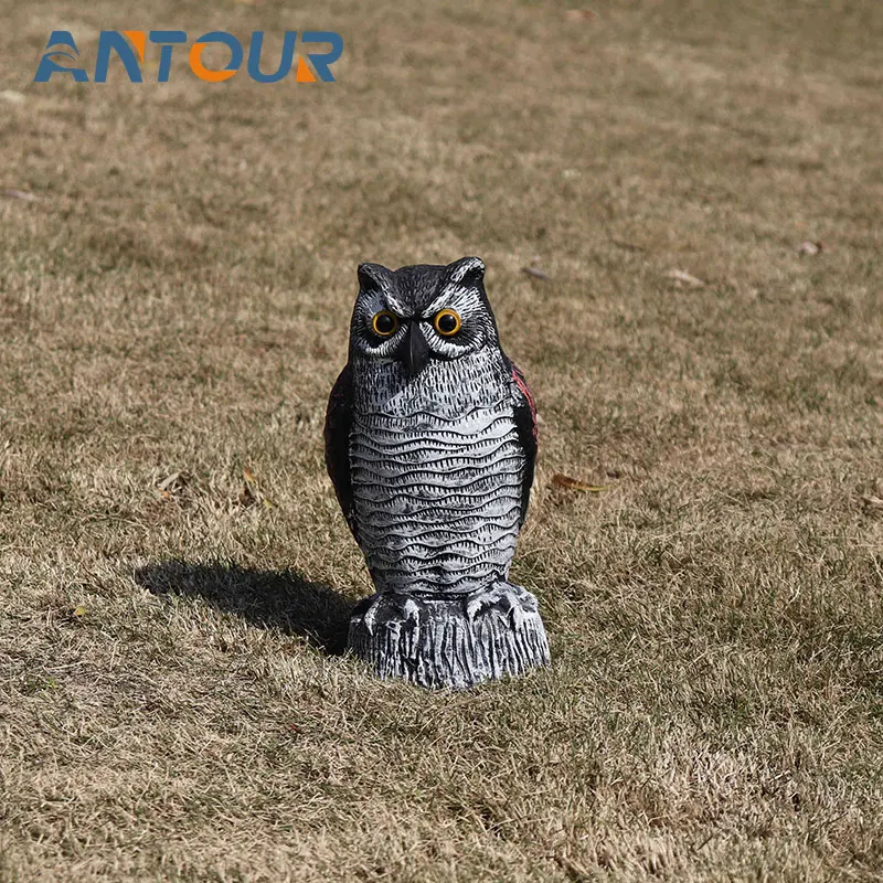 Wholesale Owl Decoys To Scare Birds Away Solar Powered Owl Head Buy