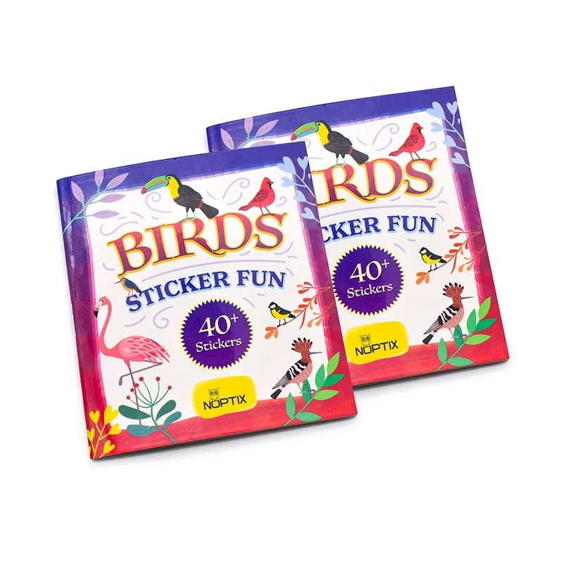 Многоразовая декоративная мини-наклейка с птицами на заказ для скрапбукинга