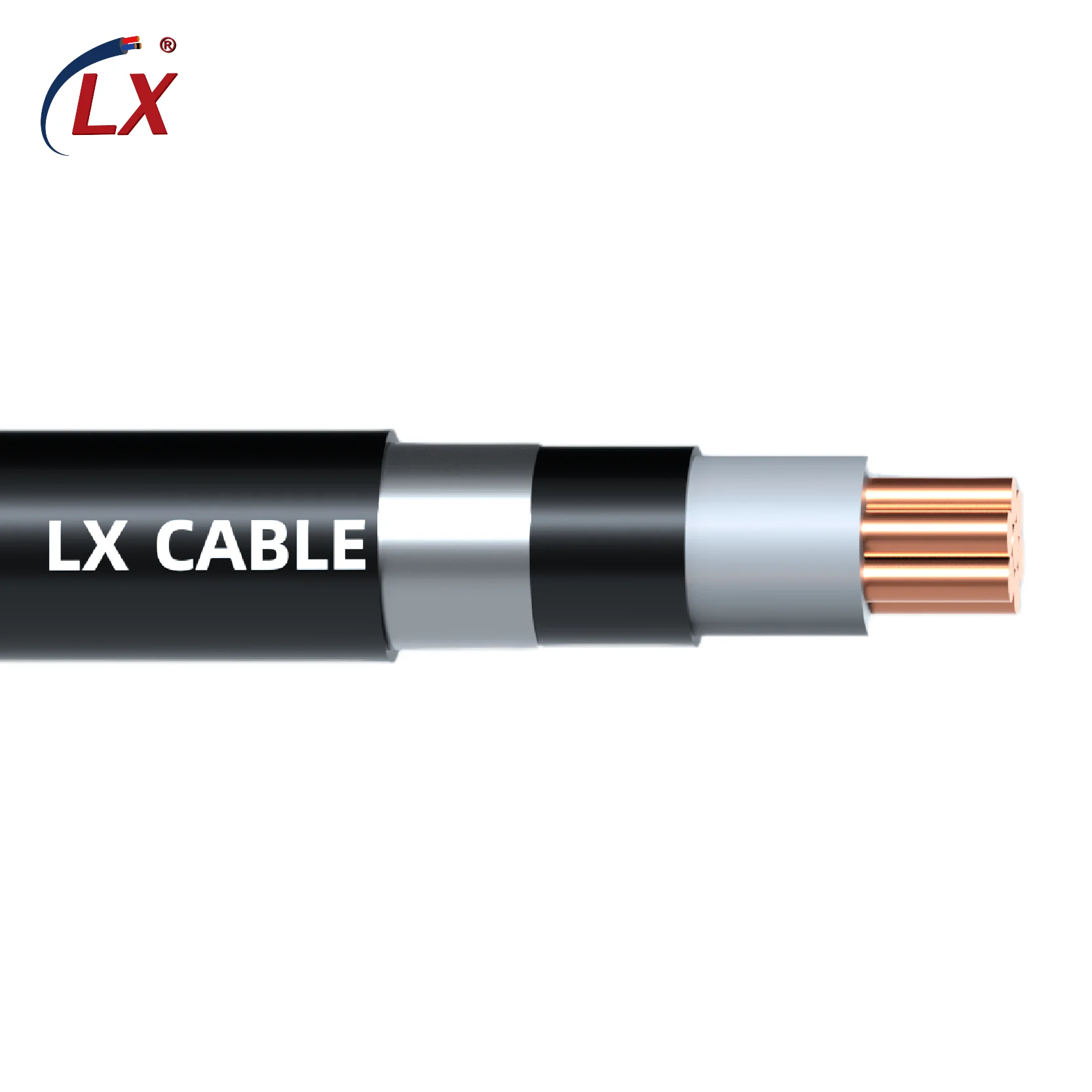 Factory Directly Supply PVC Ztt 132 Kv Underground Aluminum Electric Wire Origin Iso Manufacturer Power Cable