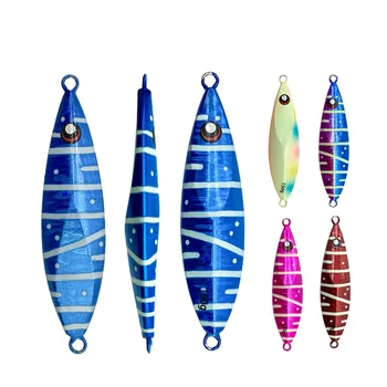 Lure Lead Iron Plate Jig 150-200g Luminous Drift Slow Shake Artificial Hard Bait Fishing Bait Without Hooks Hot Sale – Metal Jig – view 3