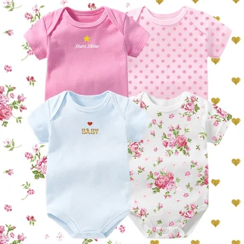 Newborn Baby Clothes Sets Baby Rompers Clothing Sets Cheap Baby Girl Clothes for Wholesale