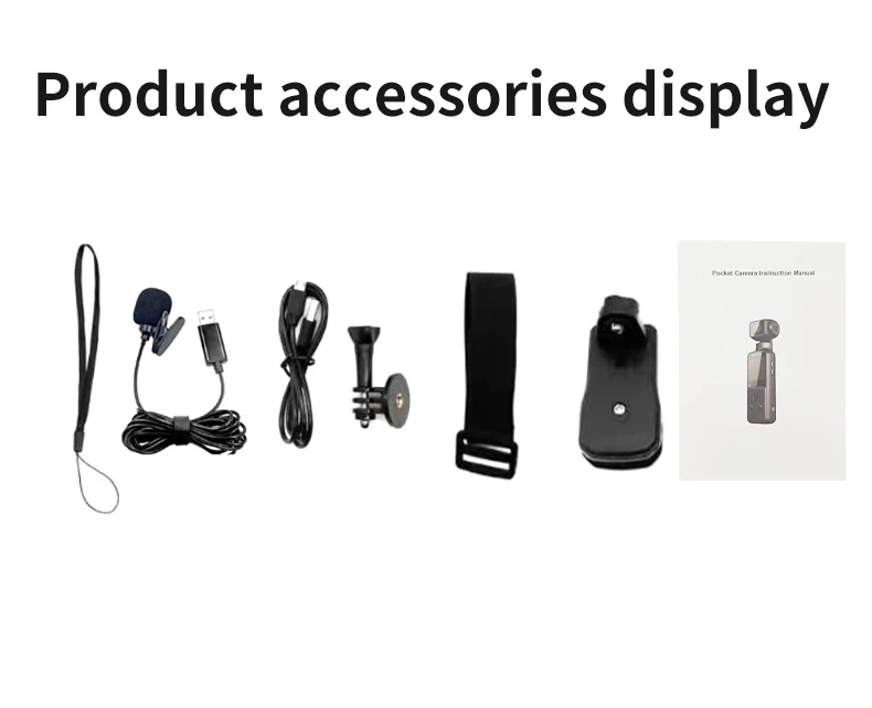 High Definition 4K Sport Action Camera 128GB Built-in Memory Lightweight Screen Rotate Wifi Connectivity CMOS Imaging