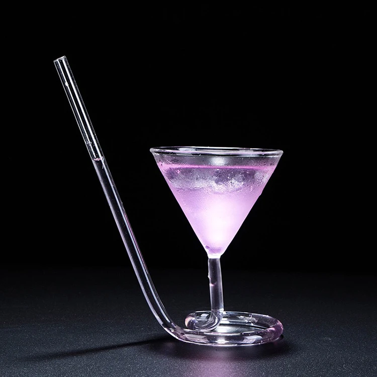 Creative 350ml Fancy Straw Vampire Bird Bar Mixing Glass Martini Cocktail  Glasses Cup For Beverage - Buy Plastic Martini Glasses,Vintage Cocktail