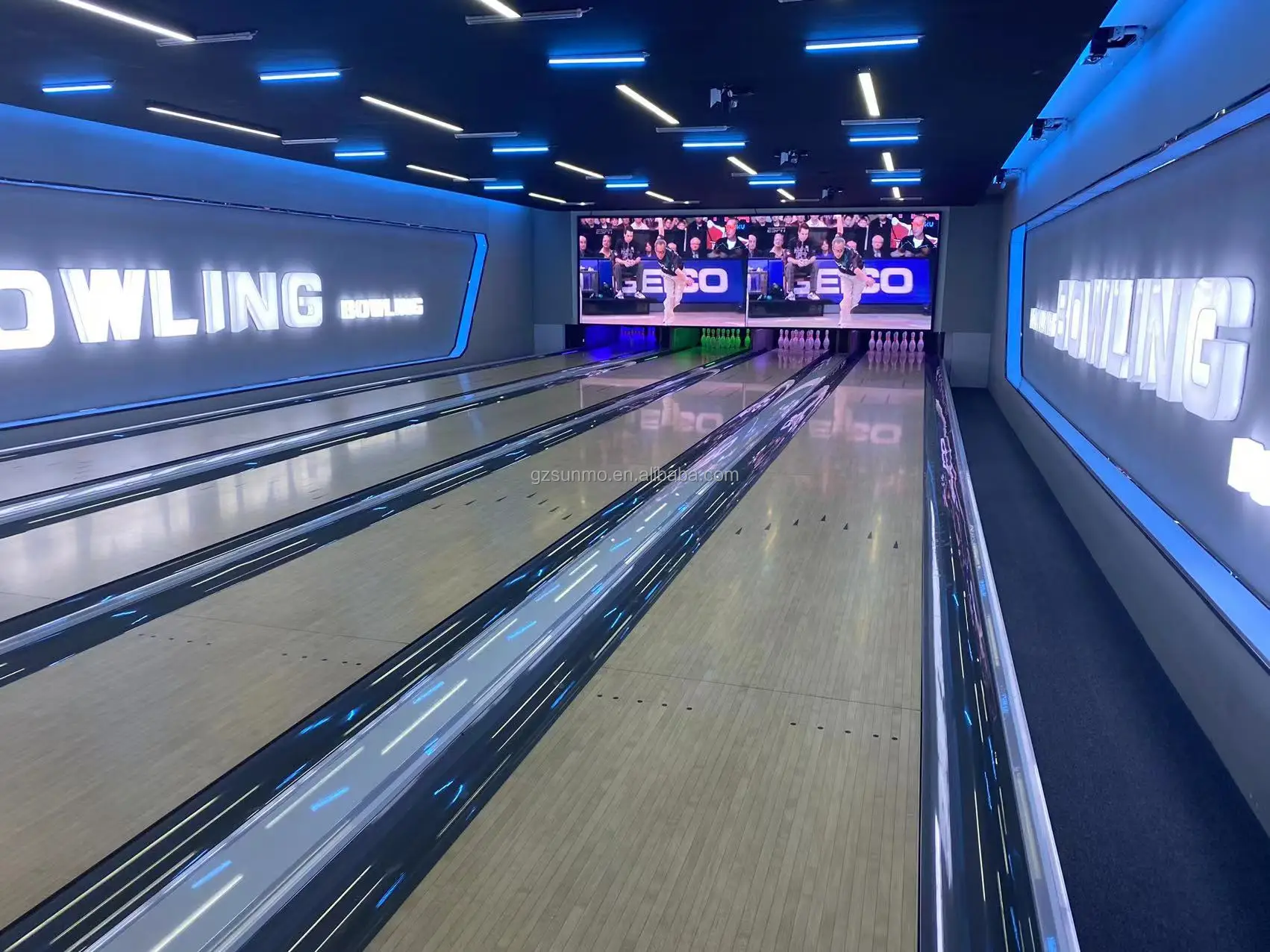 Sunmo Sports Family Entertainment Center Bowling Alley 68 Bowling