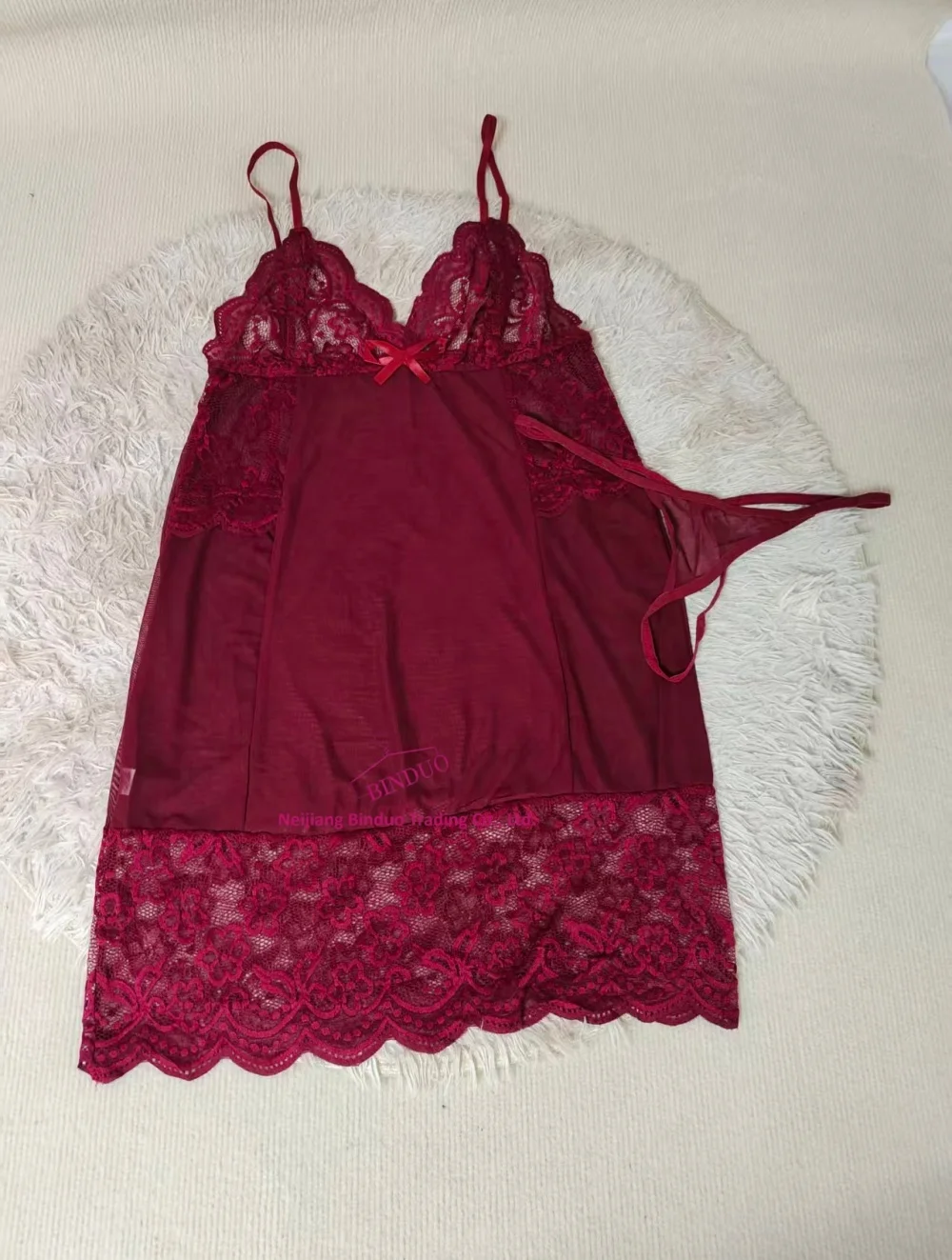 Lace Night Dresses for Woman Plus Size Women's Sleepwear Evening Dresses