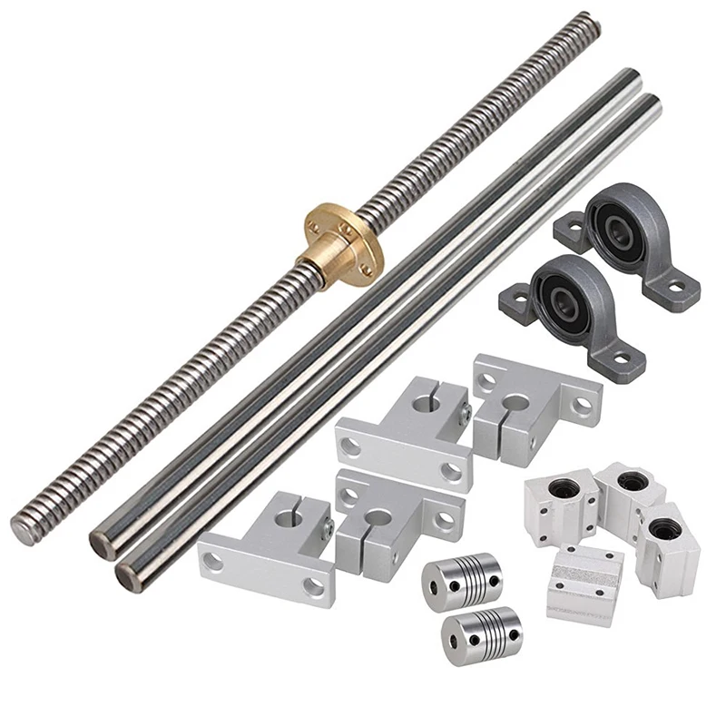 China Linear Bushing 8mm CNC Linear Motion Ball Bearing Flange Linear Sliding Bearing Graphite Bronze Bushing Shaft Support