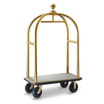 Luxury Hotel Luggage Bell Cart Ornament 5