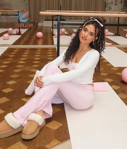 High Quality Women Pilates Yoga Set Workout Bra High Waist Gym Leggings Ballet Wrap Top Activewear Breathable Sportswear