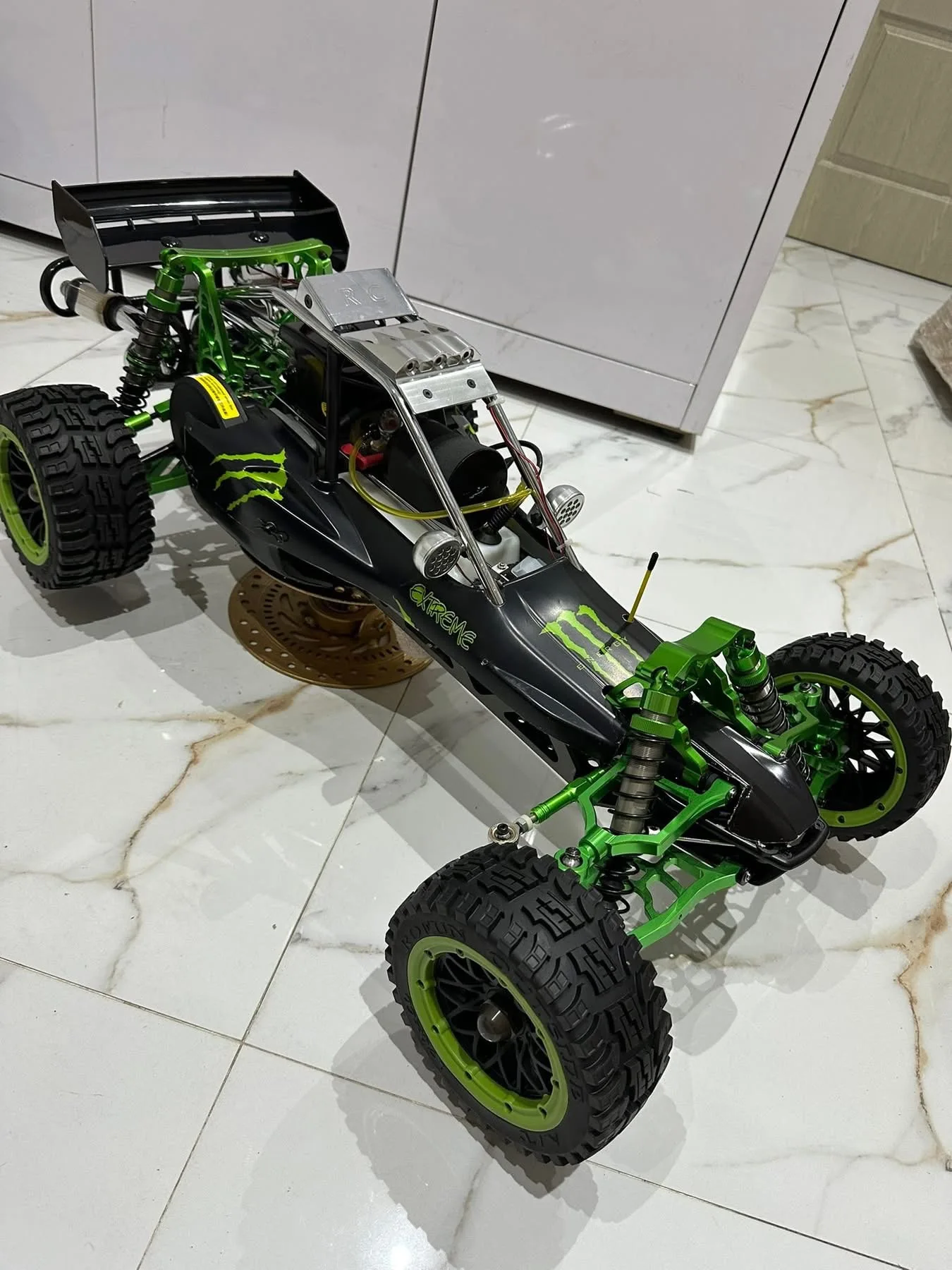 Motore Carter 45cc Per Rovan 1/5 Baja 5B SS LT/SLT - Ricambio Bluntbloong