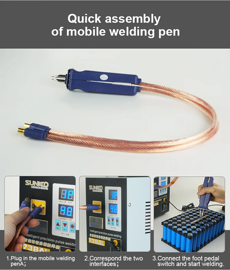 Portable Spot Welder For Phone Battery Soldering Replacement Tool Qianli Macaron Welding Machine
